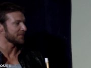 Naughty brunette Tiffany Brookes loves getting pounded atop a pool table 5/16