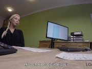 LOAN4K. Bionda birichina scopa in prestito per comprare una nuova Mercedes 4/16