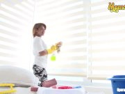 OPERACION LIMPIEZA - Nata Mendez Latina Maid Fucked At Work - MAMACITAZ 3/16