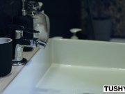 TUSHY Stunning Sofi goes ass to mouth with sister's hubbie 5/16