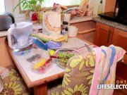 Teen slut likes to be dominated by horny step dad 1/16