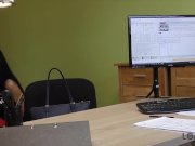 LOAN4K. Adorable Russian girl rides dick of loan agent in his office 11/16