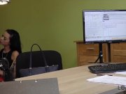 LOAN4K. Adorable Russian girl rides dick of loan agent in his office 12/16