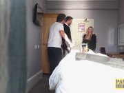 PASCALSSUBSLUTS - Busty Georgie Lyall Fed Cum After Pounding 3/16