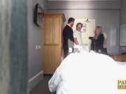 PASCALSSUBSLUTS - Busty Georgie Lyall Fed Cum After Pounding 8/16