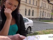 HUNT4K. Naughty colleen gains money for passionate sex with stranger 2/16