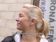 HUNT4K. Hunter catches the right moment to seduce teen blonde 3/16