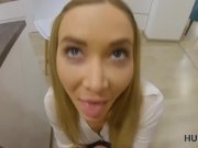 HUNT4K. Sexy blue-eyed girl is interested in sex with rich client 7/16