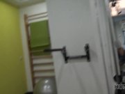 HUNT4K. Long-haired ginger with cute face sells tiny pussy for money 16/16