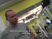 HUNT4K. Long-haired ginger with cute face sells tiny pussy for money 7/16