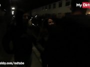 MyDirtyHobby - Horny college babes picked up a stranger and invited him for 1/16