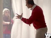 VIP4K. Mesmerizing miss performs crazy sex with older partner 1/16