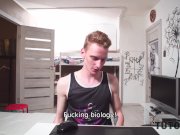 TUTOR4K. Private teacher knows everything and can even show boy hot to dril 1/16