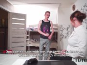 TUTOR4K. Private teacher knows everything and can even show boy hot to dril 4/16