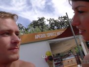 HUNT4K. Thick dick penetrates sissy and butthole of tall dollface 5/16