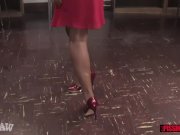 Pissing gangbang with busty ebony beauty Coffee Brown 2/16