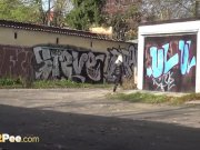 Bleach Blonde Desperate To Piss 15/16