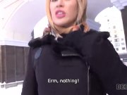 DEBT4k. Hottie sits on face, sucks and rides dick of surprised agent 2/16