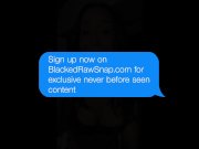 BLACKEDRAW Tight petite Brunette fucks huge BBC for her BF 16/16