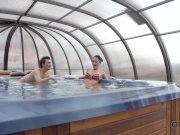 OLD4K. Nice lady knows how to make her older partner happy 1/16