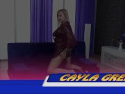 Busty Tattooed Babe Kayla Shows Us How She Cums 4/16