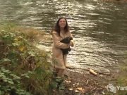 Yanks Amber Masturbates Outdoors 4/16