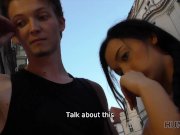 HUNT4K. Dark-haired chick worships dick for good amount of cash 6/16