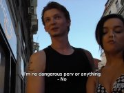 HUNT4K. Dark-haired chick worships dick for good amount of cash 8/16