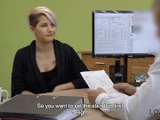 LOAN4K. Bitch knows that her sexual charms can help get a loan 3/16