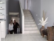 OLD4K. Old guy impales his sweet mistress when they return 2/16