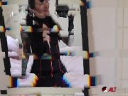 Natasha Grey plays with her sex doll during quarantine 4/16