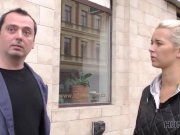 HUNT4K. Babe is sick of lover and decides to have sex with stranger 1/16