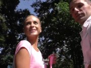 HUNT4K. Weak bf is watching how his lassie rides phallus 1/16