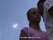 HUNT4K. Weak bf is watching how his lassie rides phallus 3/16