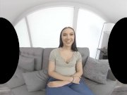 VRHUSH Jazmin Luv creampied on her first casting experience 3/16