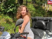 MyDirtyHobby - Outdoor stranger fuck with petite amateur 2/16