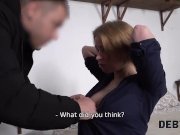 DEBT4k. Pretty bartender gets paid well for sex with rich stranger 7/16