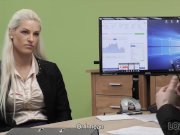 LOAN4K. Girl is tired of working as shop assistant so why fucks hard 3/16