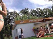 HUNT4K. Naughty girl gives all her slits to stranger when needs cash 1/16