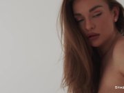 MelonyQ Wearing The Tightest Black Set Of Lingerie 12/16