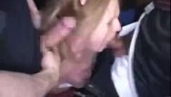 Groping teen sex videos - Blond cheerleader groped on train