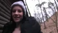Cymetra facial filler - Publicagent - outdoor sex filmed on camera