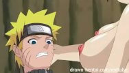 Drawn shemale art - Naruto hentai - first fight then fuck