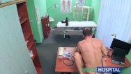 Latex lumbar support - Fakehospital doctor gives sexual support