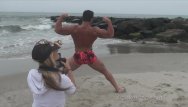 Gay at the beach slutload Beach muscle hunks