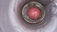 Gay video websites - Moaning and cum inside fleshlight