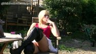 Short skirts heels stay ups sex pictures - Naughty smoking blonde axajay lets you up skirt pussy in sexy leather boots
