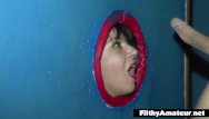 Married men glory holes - My wife at club prive glory hole, dp and swallowing