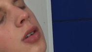 Gay boys in the locker room - Locker room anal session with hung essex lads