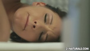 Horny Felicia Kiss pleasures herself